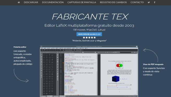 Editor de LaTeX